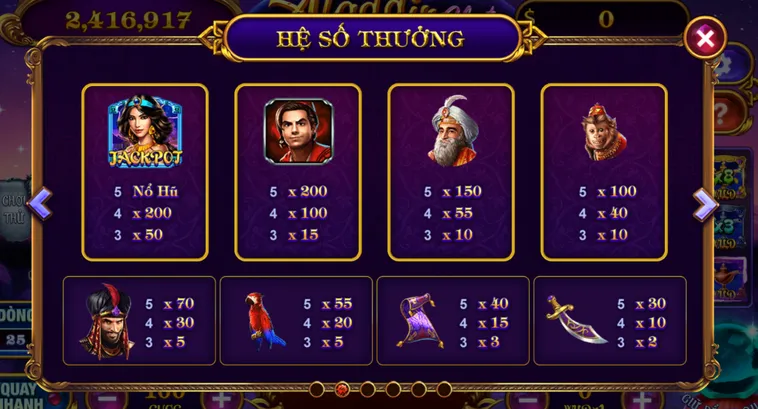 Trải Nghiệm Bắn Cá Aladdin Tại Bin88 Với Sân Chơi Săn Thưởng Đỉnh Cao