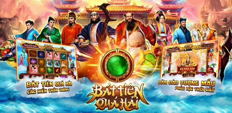 Nổ Hũ Bát Tiên Quá Hải Tại Bin88 Đỉnh Cao Săn Thưởng Tài Lộc