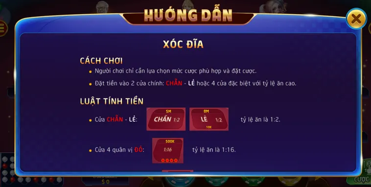 Trải Nghiệm Xóc Đĩa Tại Bin88 Với Sân Chơi Cá Cược Đỉnh Cao Và Bùng Nổ