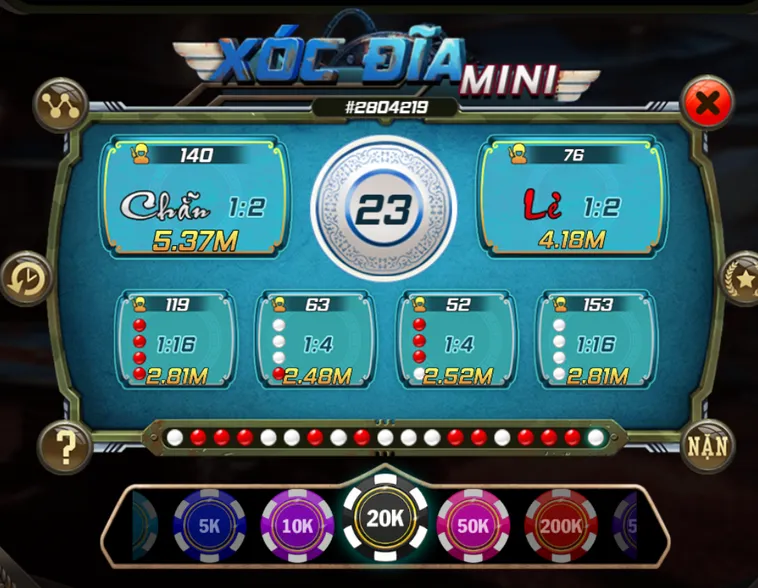 Trải Nghiệm Đẳng Cấp Cùng Table Game Xóc Đĩa Mini Tại Bin88 Siêu Hấp Dẫn